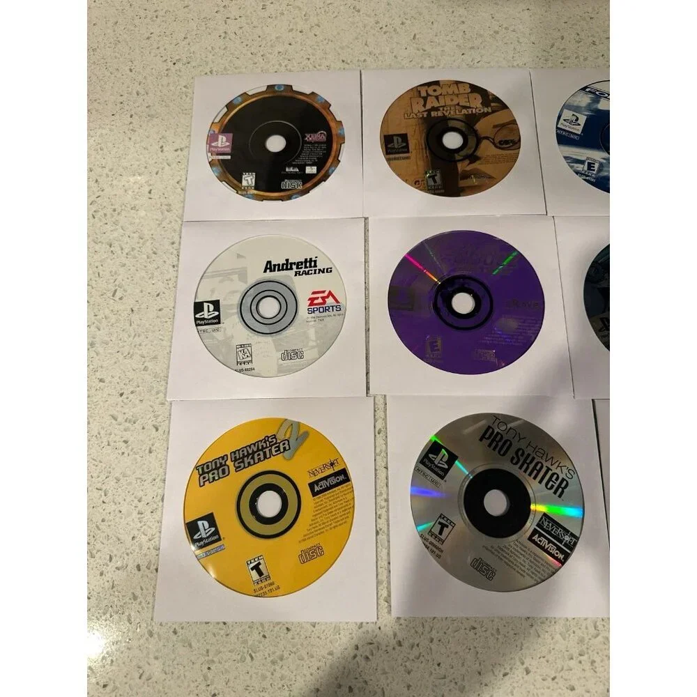 PlayStation 1 PS1 Video Game Bundle Lot Tested Mixed Titles‎